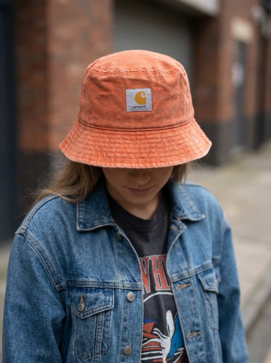 Carhartt WIP Dusty Orange Bayfield Bucket Hat
