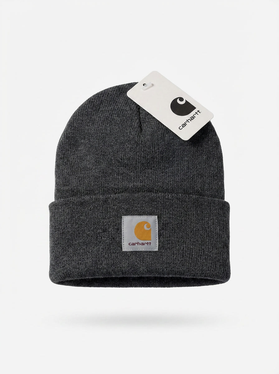 Carhartt Dark Grey Knit Heather Beanie