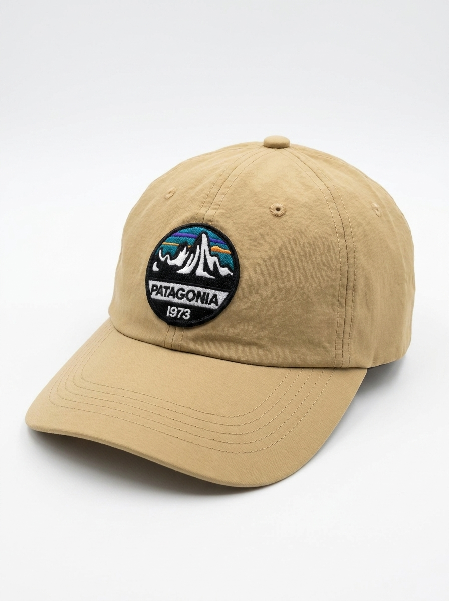 Patagonia Fitz Roy 1973 Beige Baseball Cap