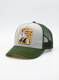 Capslab Olive/Grey Dragon Ball Z Gotenks Trucker Hat