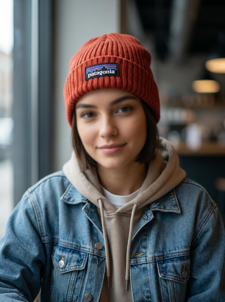 Patagonia Fishermans Burnt Orange Unisex Beanie
