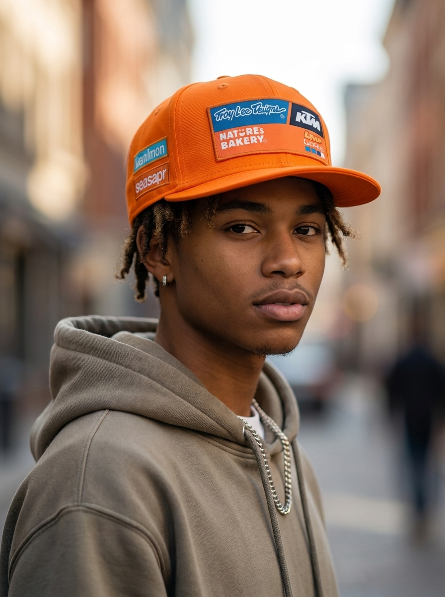 New Era 9FIFTY Orange KTM Moto Snapback Cap