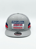 New Era 9FIFTY Grey Troy Lee Designs Honda Snapback Cap