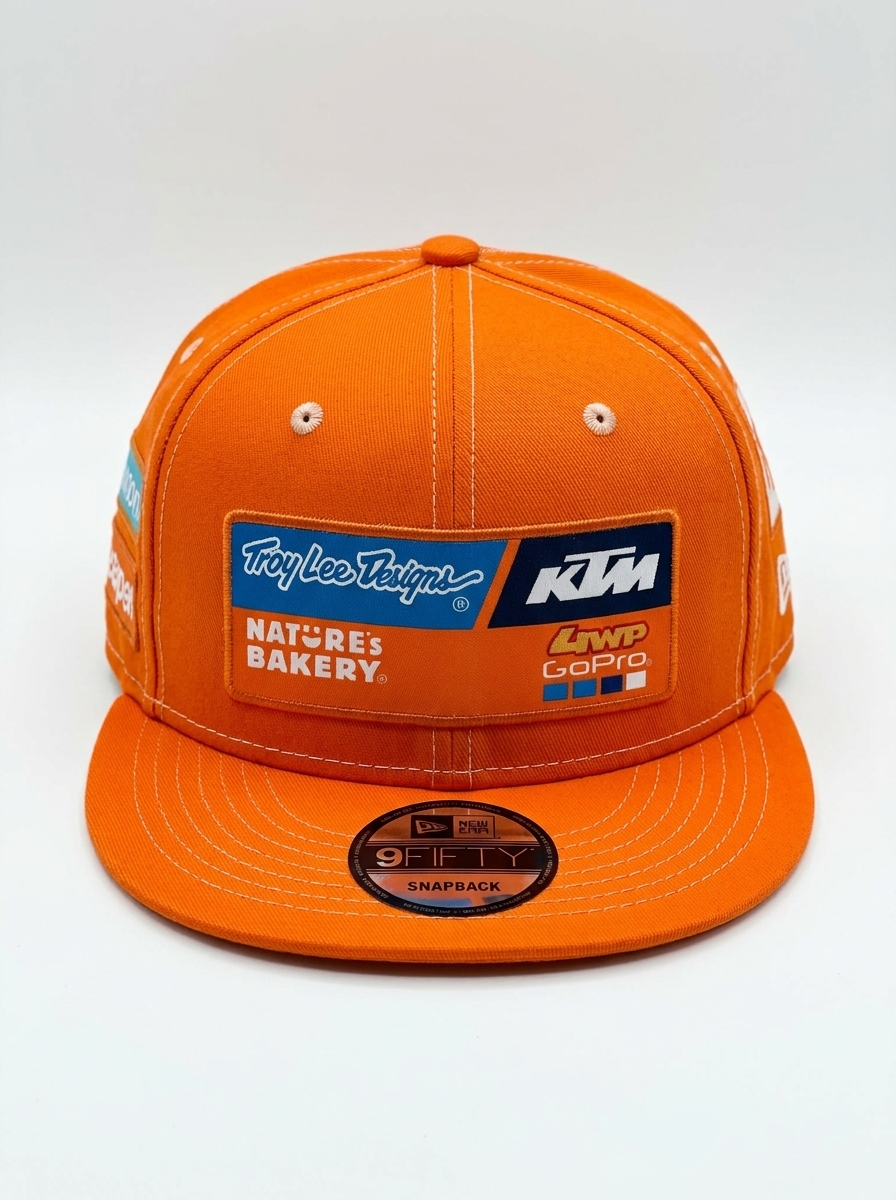 New Era 9FIFTY Orange KTM Moto Snapback Cap