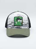 Capslab Dragon Ball Z Green & Grey Trucker Hat