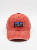 Patagonia P-6 Label Vintage Red Baseball Cap