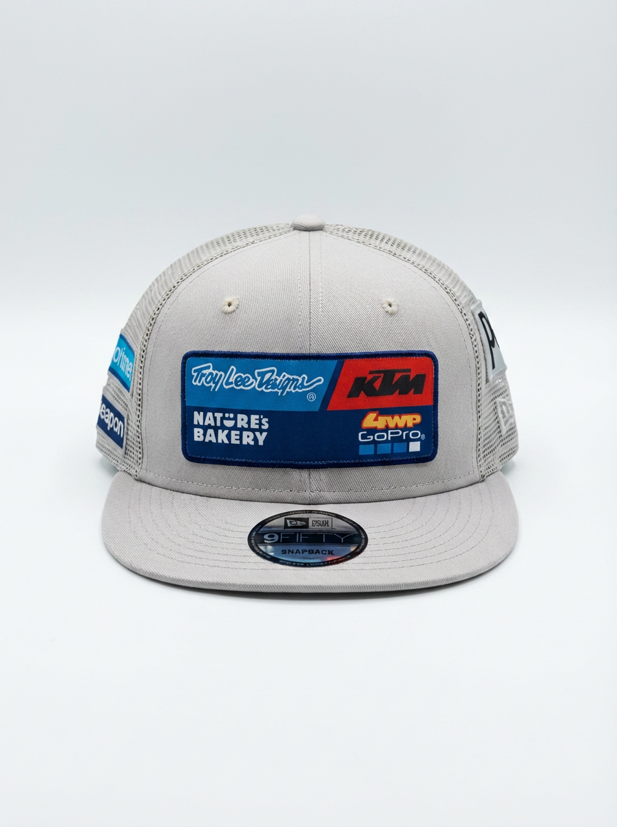 New Era 9FIFTY Grey Troy Lee Designs KTM Snapback Cap