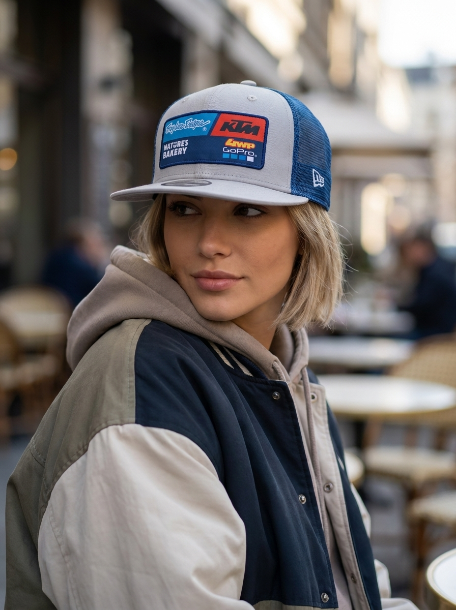 New Era 9FIFTY Grey Troy Lee Designs KTM Snapback Cap