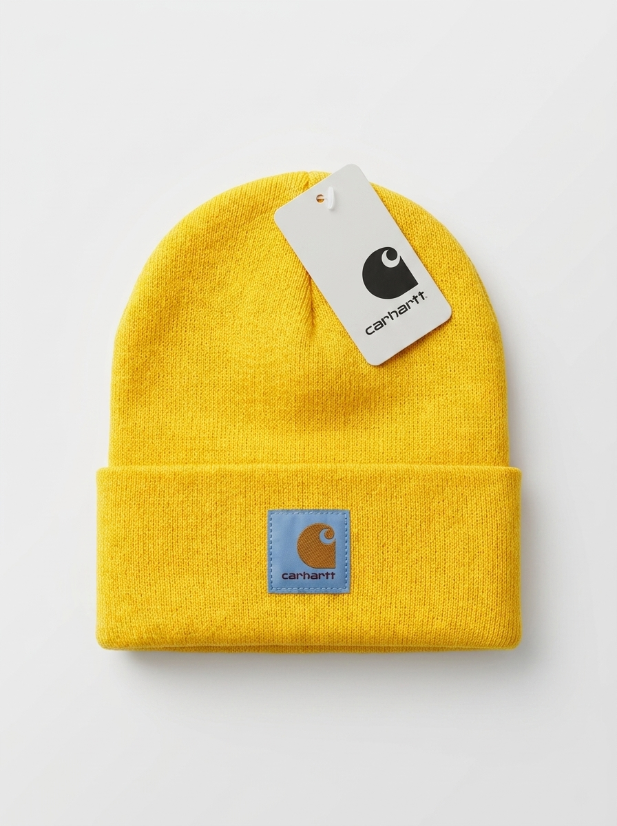 Carhartt WIP Yellow Classic Cuffed Unisex Beanie