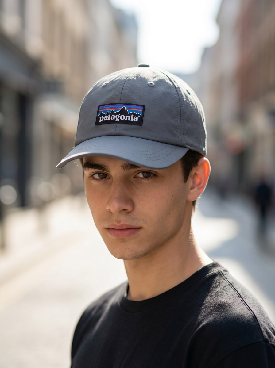 Patagonia P-6 Label Forge Grey Baseball Cap