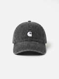 Carhartt WIP Grey Washed Madison Logo Baseball Cap