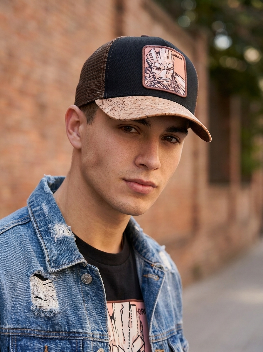 Capslab Goorin Bros x Marvel Groot Trucker Cap