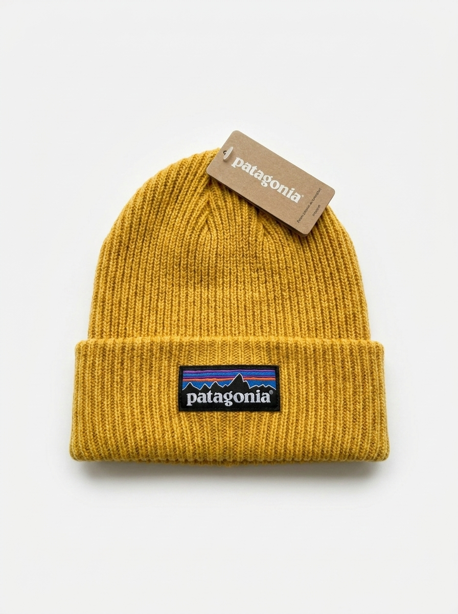 Patagonia Everyday Knit Cuffed Mustard Beanie