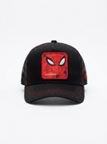 Capslab Goorin Bros x Marvel Spider-Man Black/Red Trucker Cap
