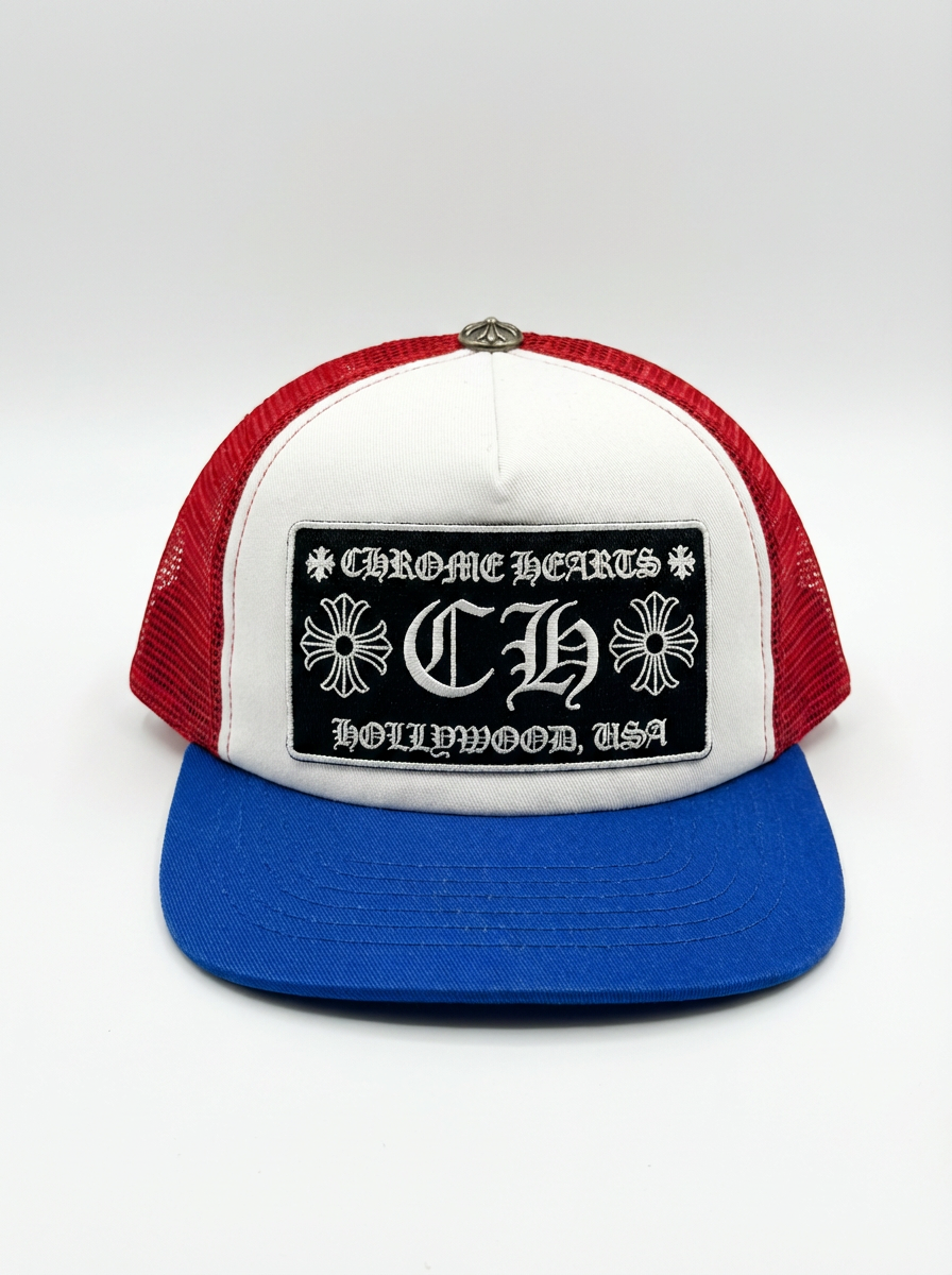 Hollywood USA Mesh Multicolor Trucker Cap