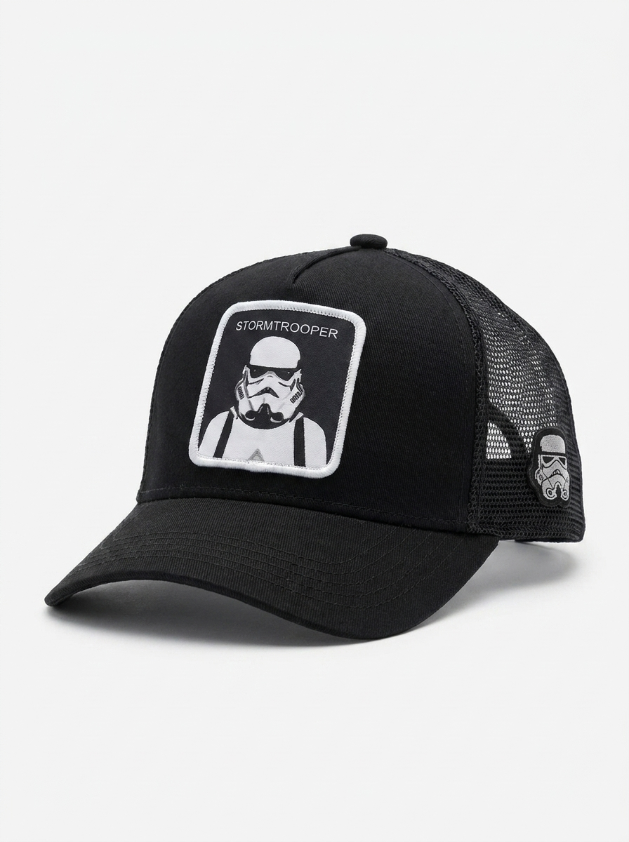 Capslab Goorin Bros x Star Wars Stormtrooper Black Trucker Cap