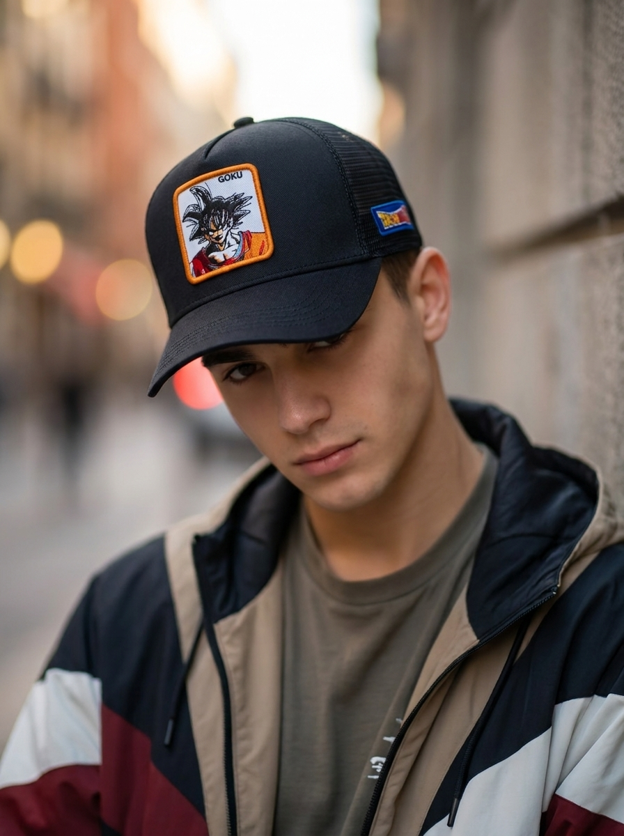 Capslab Dragon Ball Z Goku Trucker Hat