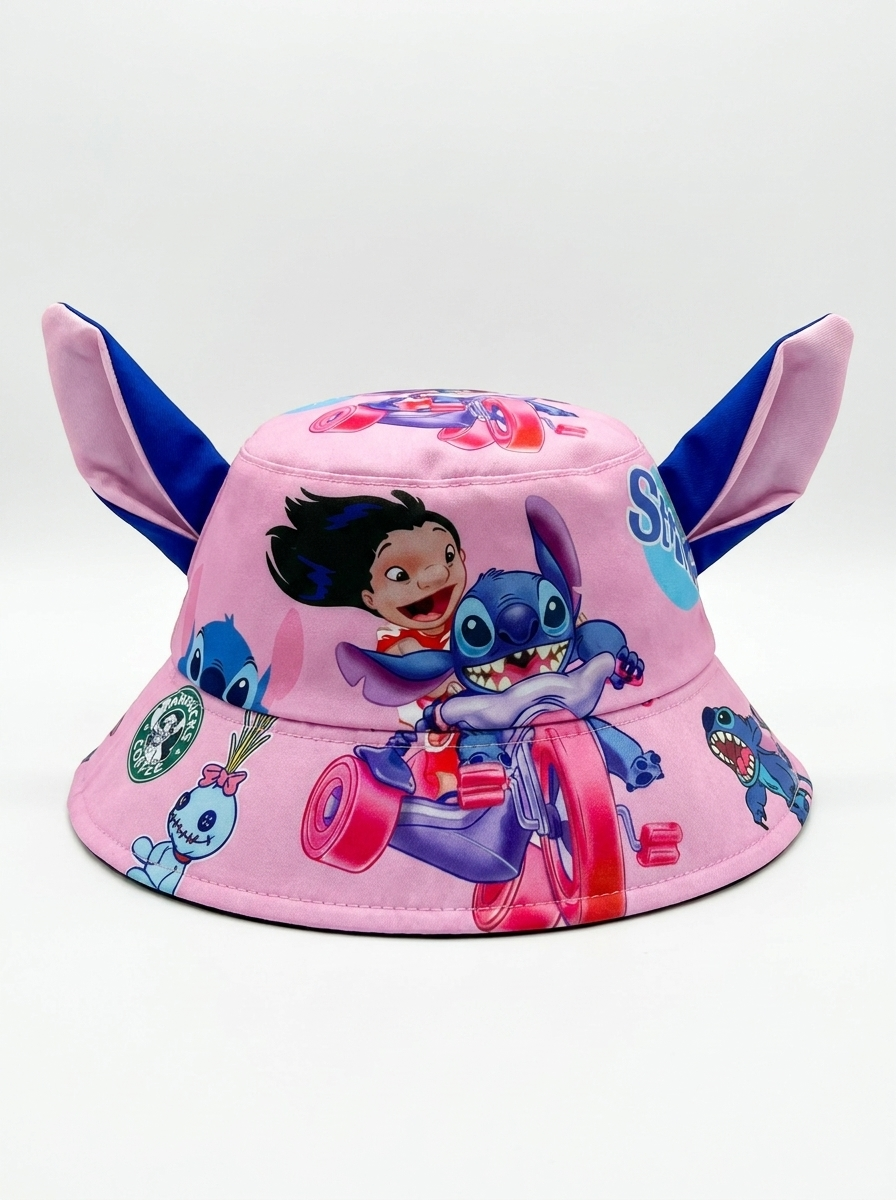 Disney Lilo & Stitch Character Print Hat