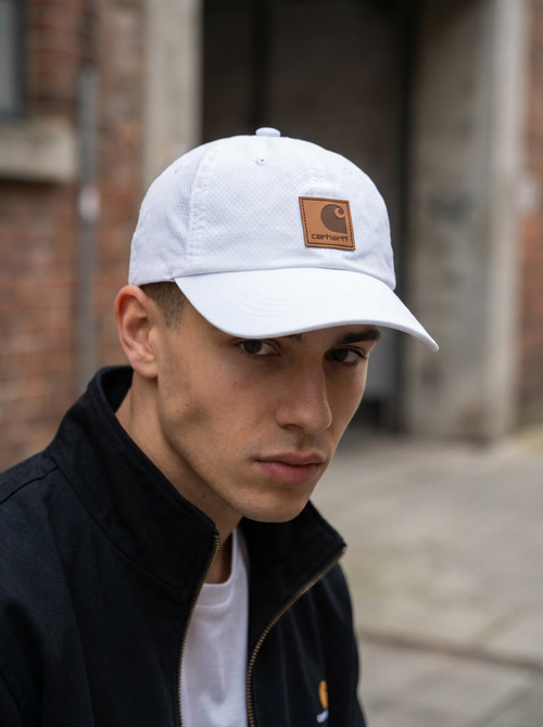 Carhartt Logo Series Bright White Baseball Cap