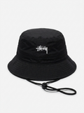 Stock Logo Black Bucket Hat