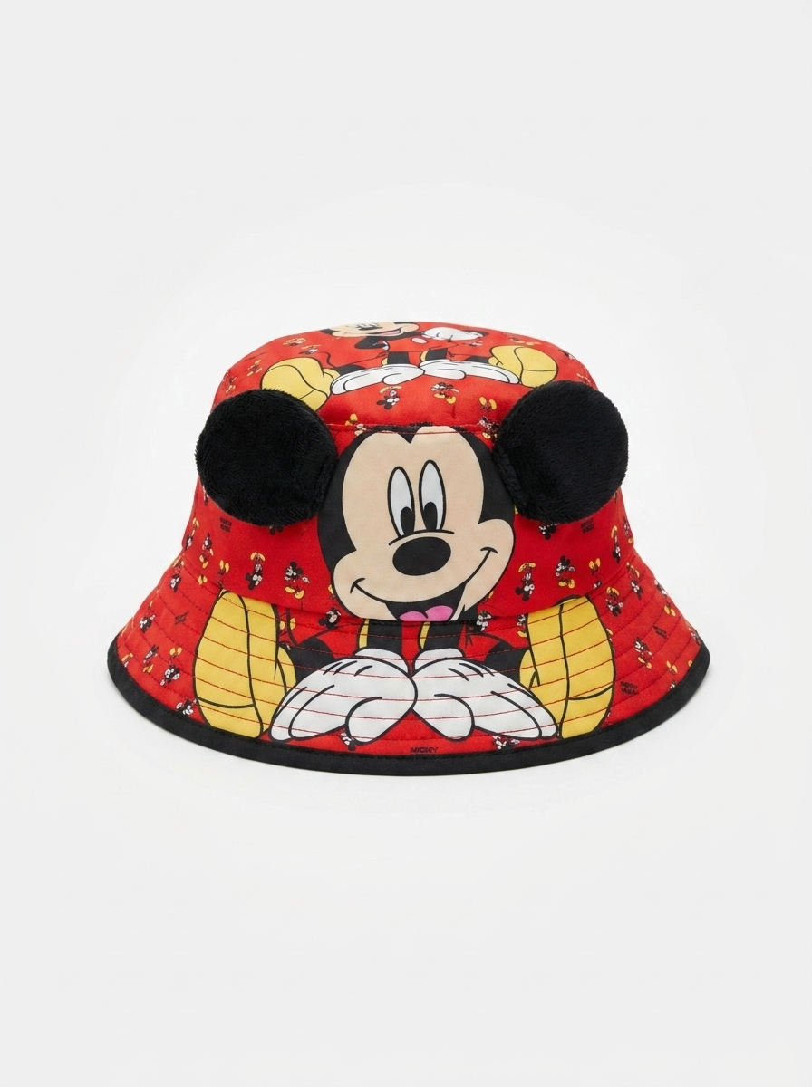 Disney Mickey Mouse Red Bucket Hat
