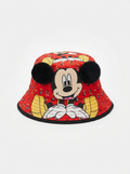 Disney Mickey Mouse Red Bucket Hat