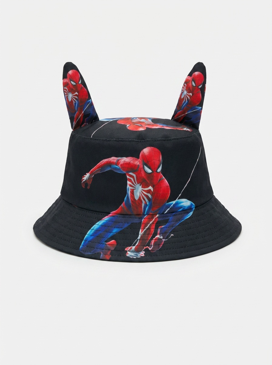 Marvel Spider-Man Action Print Bucket Hat
