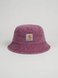 Carhartt Washed Cotton Burgundy Bucket Hat