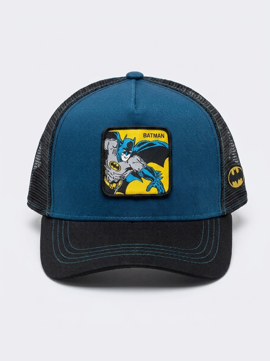 Capslab Goorin Bros. Batman Blue and Black Mesh Character Cap