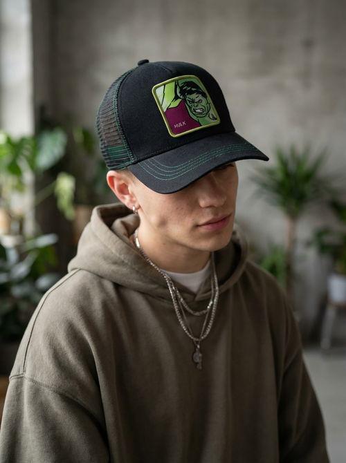Capslab Goorin Bros. Incredible Hulk Snapback Cap
