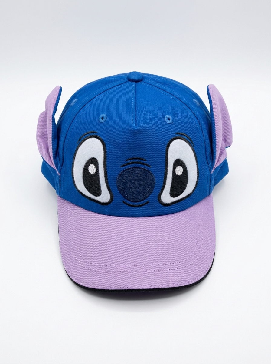Disney Blue & Purple Stitch Costume Baseball Cap