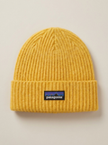 Patagonia Fisherman's Yellow Rolled Beanie