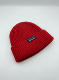 Patagonia Fisherman's Red Rolled Beanie