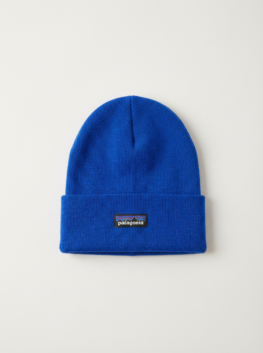 Patagonia Blue Unisex Fisherman’s Rolled Beanie