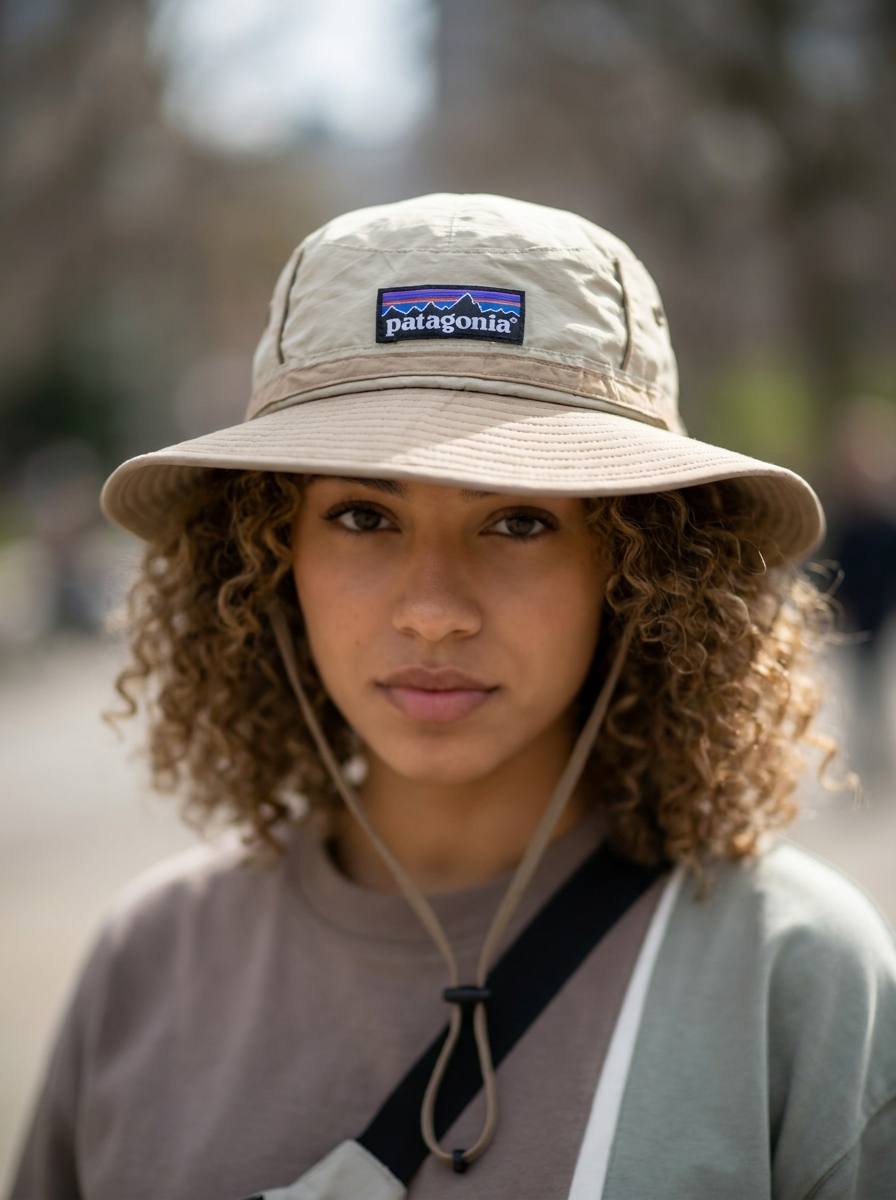 Patagonia Beige Baggies Brimmer Hat