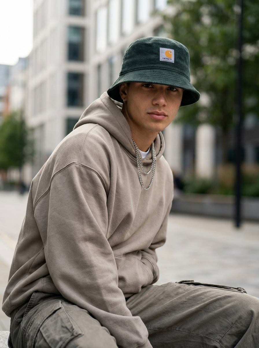Carhartt WIP Hamilton Brown Script Bucket Hat