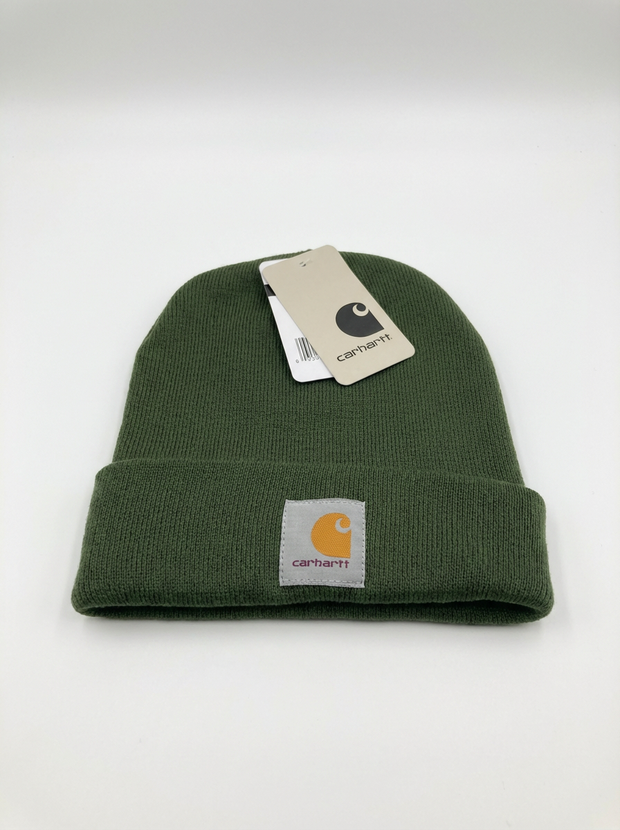 Carhartt Green Unisex Knit Cuffed Beanie