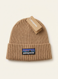Patagonia Brown Fishermans Rolled Beanie