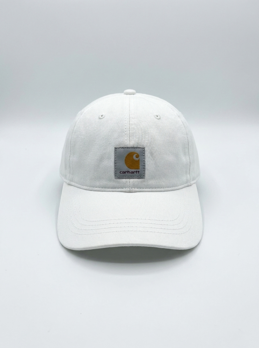 Carhartt White Canvas Adjustable Baseball Cap