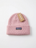 Patagonia Fishermans Pink Unisex Rolled Cuff Beanie