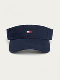 Classic Navy Athletic Visor Flag Detail