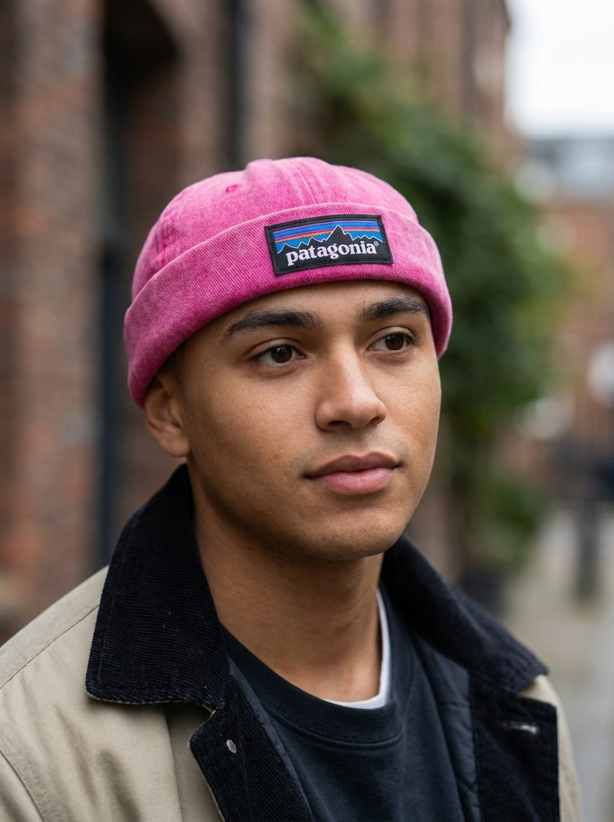 Patagonia Pink Corduroy Docker Hat