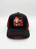 Capslab Goorin Bros Black/Red Iron Man Avenger Trucker Hat