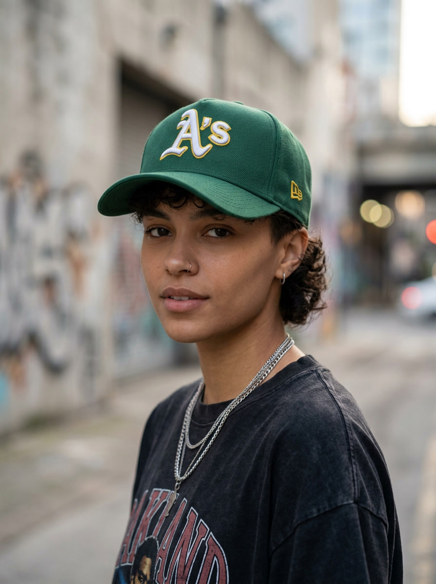 New Era Oakland Athletics A’s 9FORTY Green Adjustable Cap