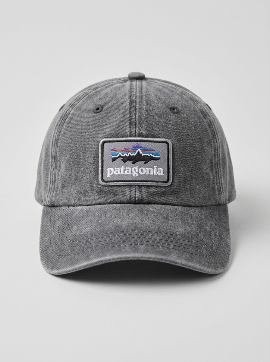 Patagonia Forge Grey P-6 Label Trad Cap