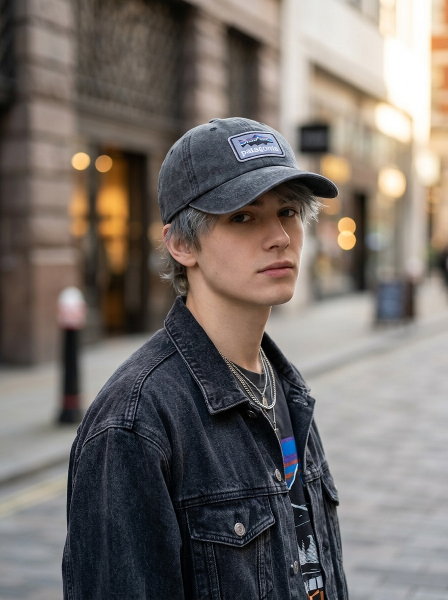 Patagonia Forge Grey P-6 Label Trad Cap