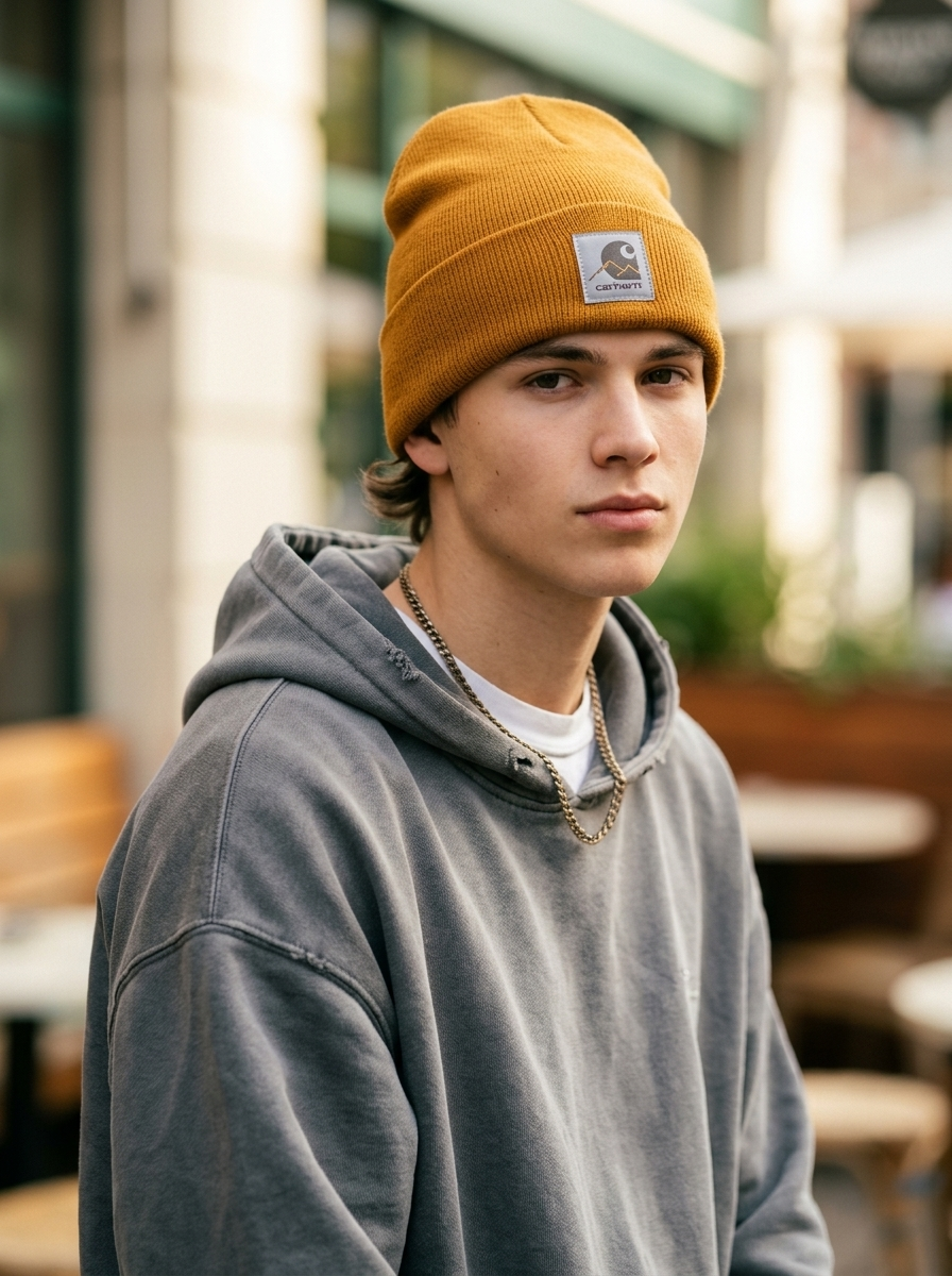 Carhartt Men's Classic Mustard Beanie