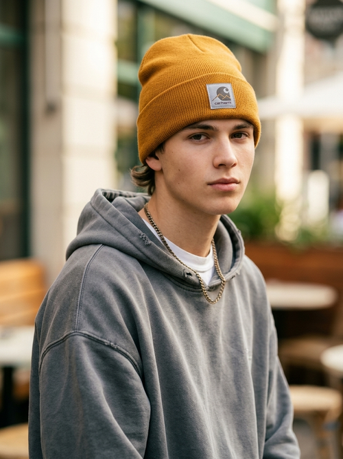 Carhartt Men's Classic Mustard Beanie