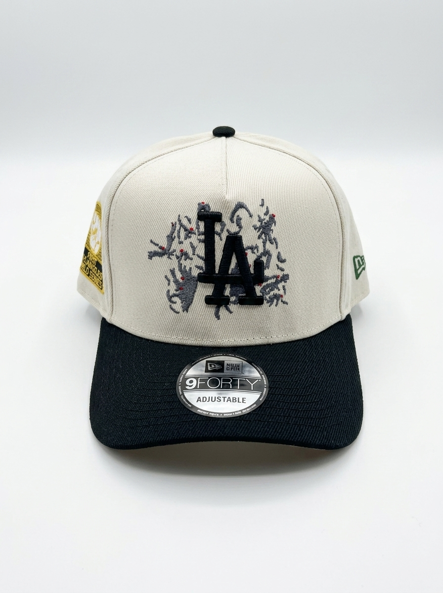 New Era LA Dodgers 9FORTY Rose Thorn Adjustable Hat