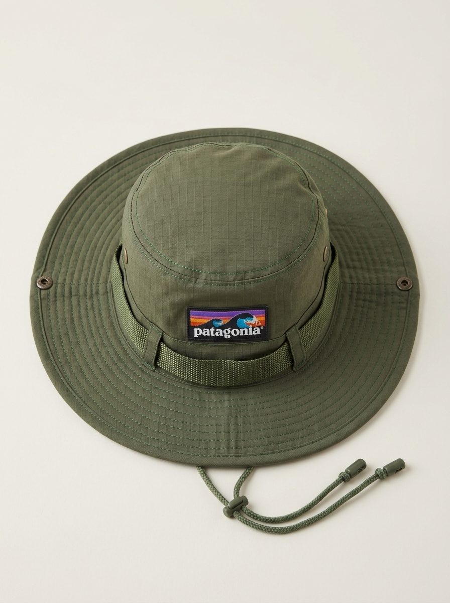 Patagonia Baggies Brimmer Hat Basin Green